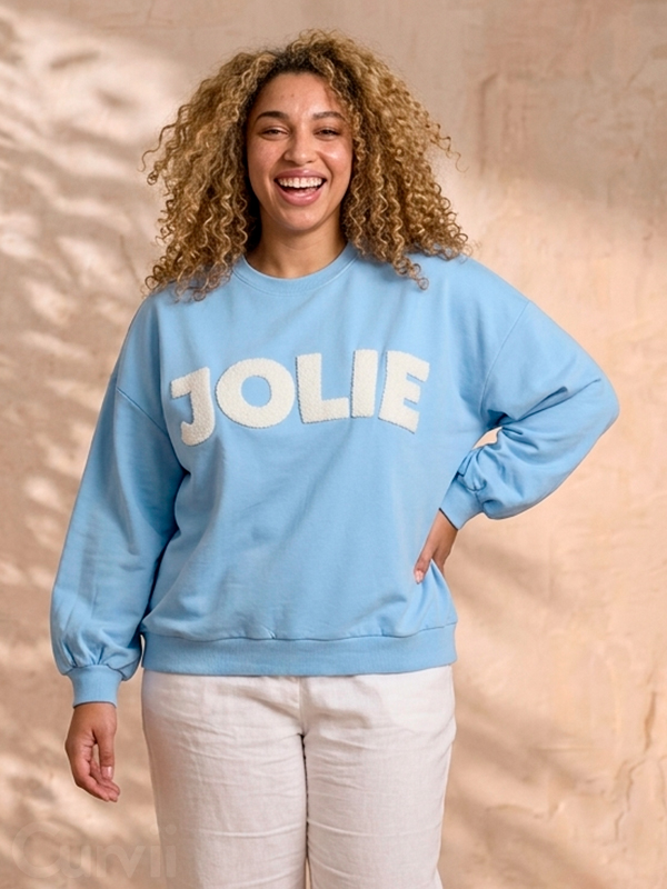 ZH-BELLA1720 - Plus Size Bluse fra Zhenzi