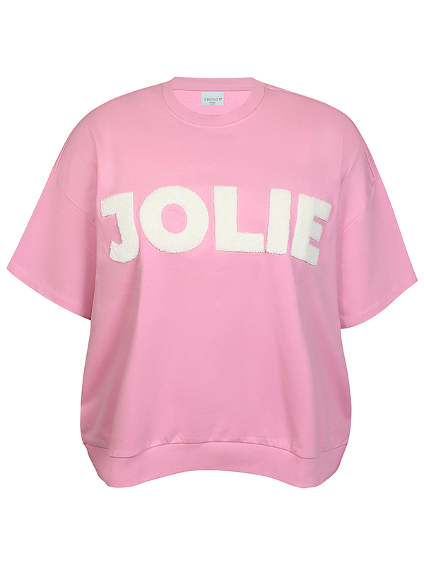 ZH-BELLA1722 - Plus Size T-skjorte fra Zhenzi