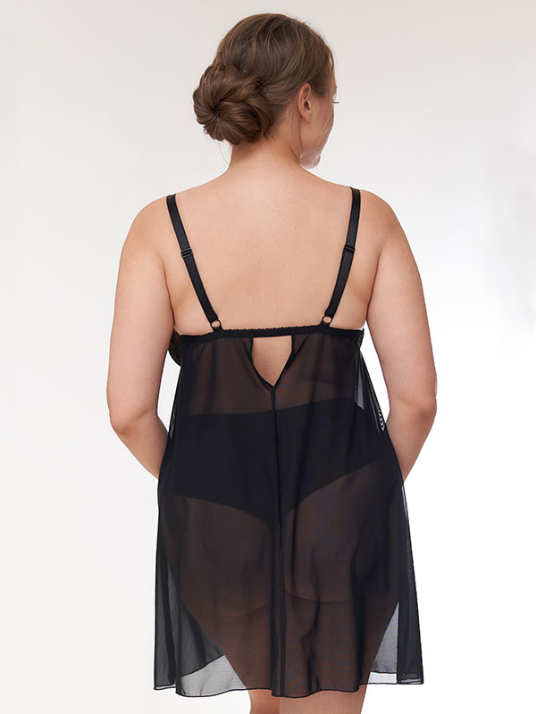 NIGHTIE - Plus Size Natkjole fra Plaisir