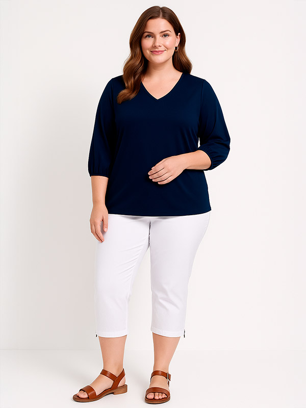 JAZZY  - Plus Size Bukser fra Zhenzi