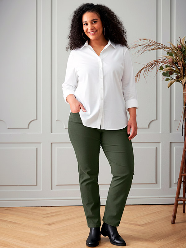 JAZZY - Plus Size Bukser fra Zhenzi