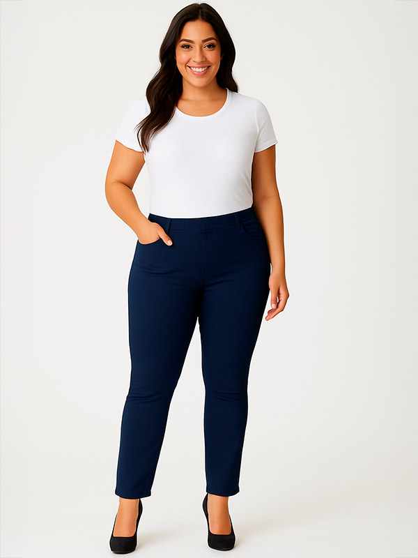 TWIST  - Plus Size Bukser fra Zhenzi