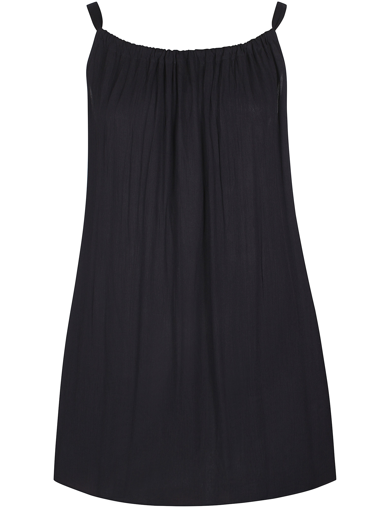 Nelia - Søt svart kjole i bærekraftig viskose fra Zhenzi