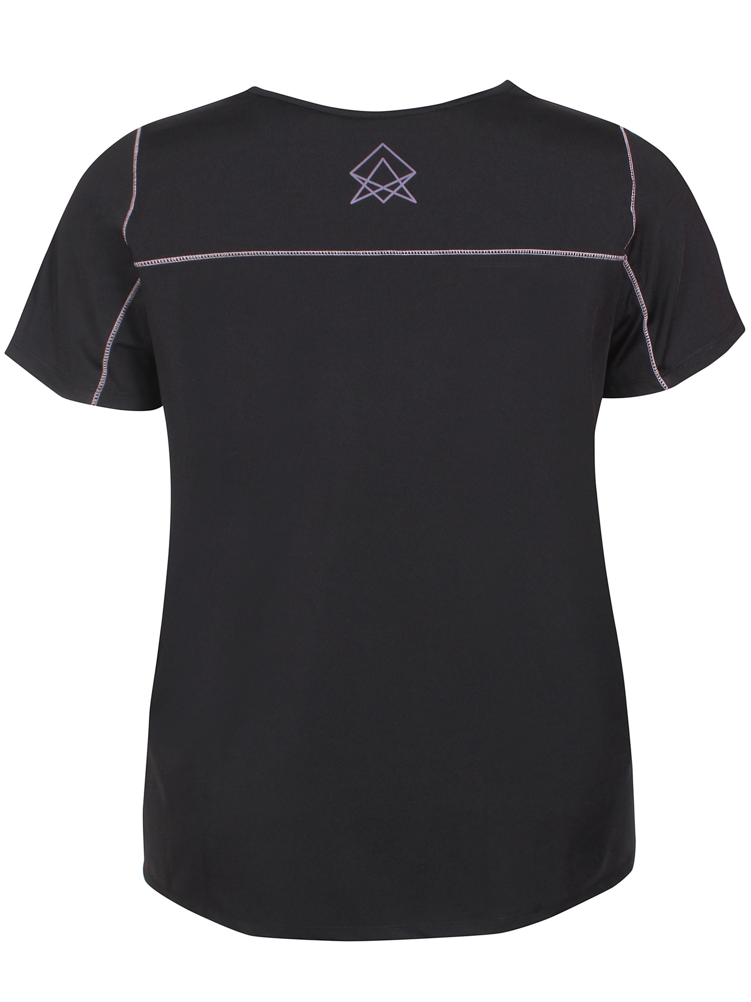 T-Skjorte Med Kontrast Sømmer fra Zhenzi