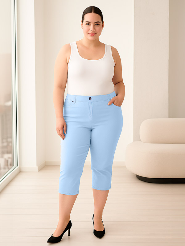 TWIST  - Plus Size Bukser fra Zhenzi