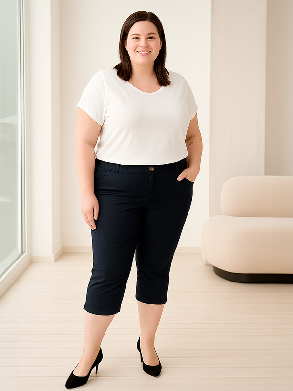 TWIST - Plus Size Bukser fra Zhenzi