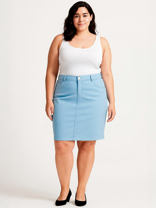 BOYER  - Plus Size Skjørt fra Zhenzi