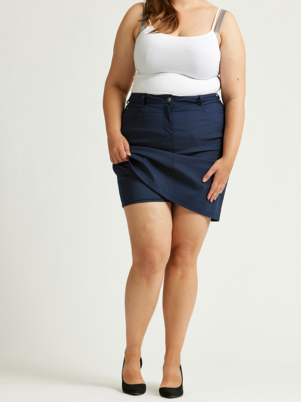 BOYER - Plus Size Skjørt fra Zhenzi