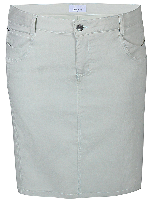 BOYER - Plus Size Skjørt fra Zhenzi