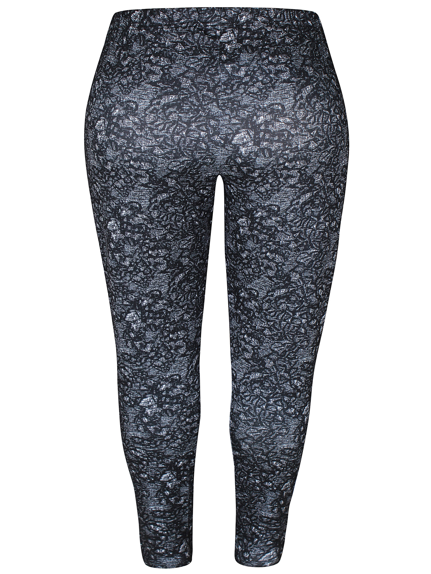 SUSA - Svarte leggings med print fra Zhenzi
