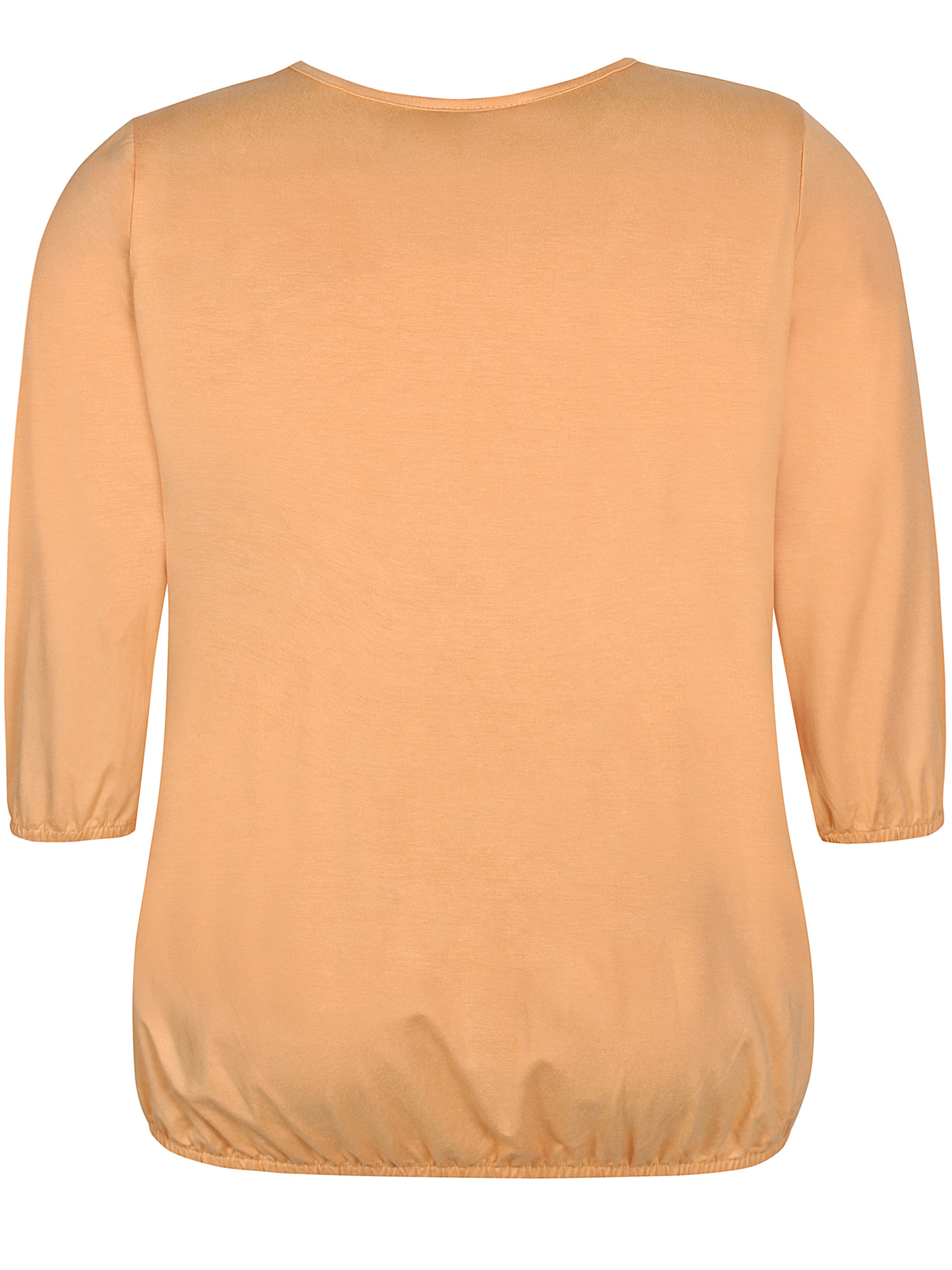 GIRO - Ferskenfarget jersey genser med elastisk kant fra Zhenzi