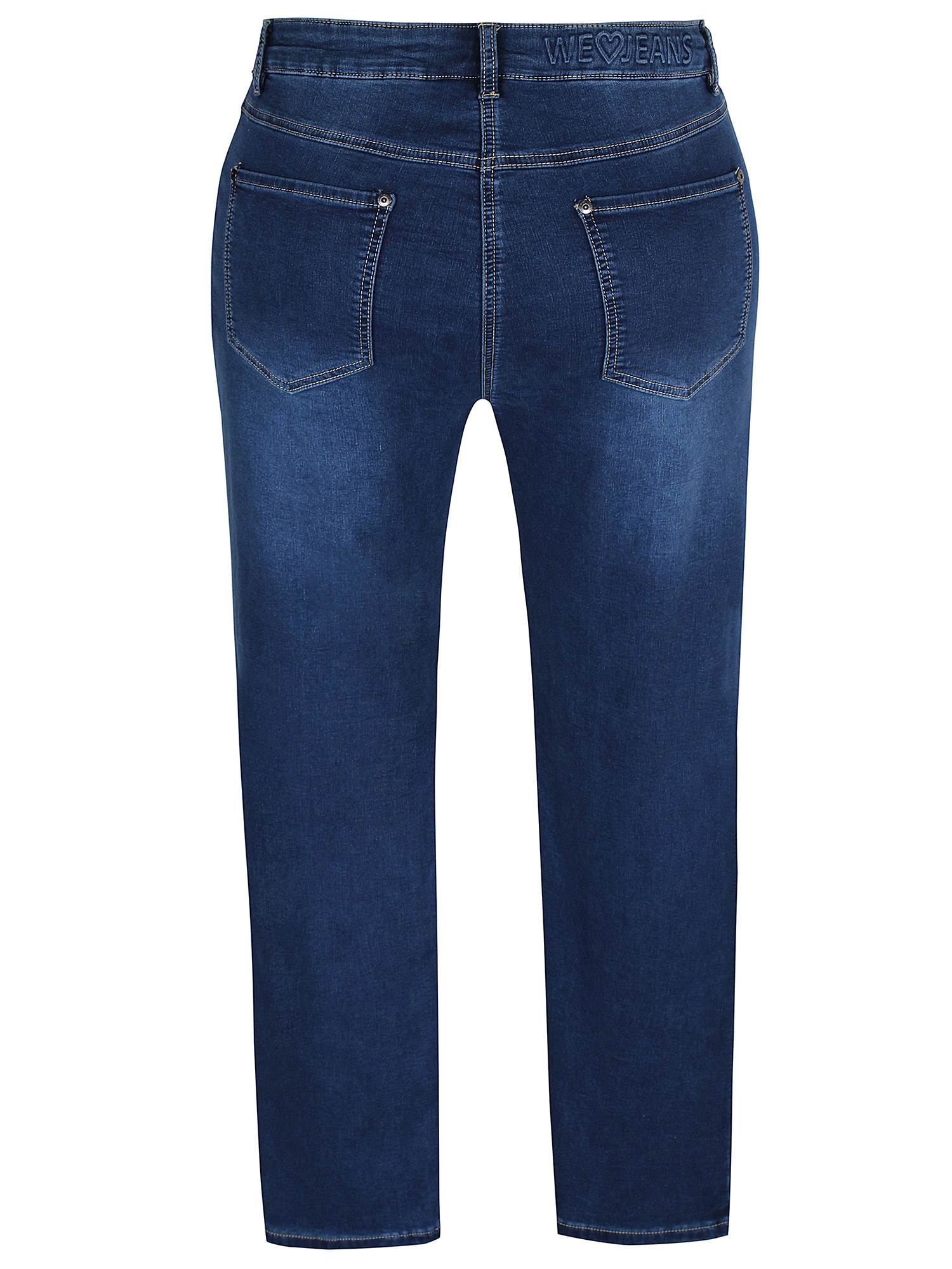 STOMP - Mørkeblå stretch jeans fra Zhenzi