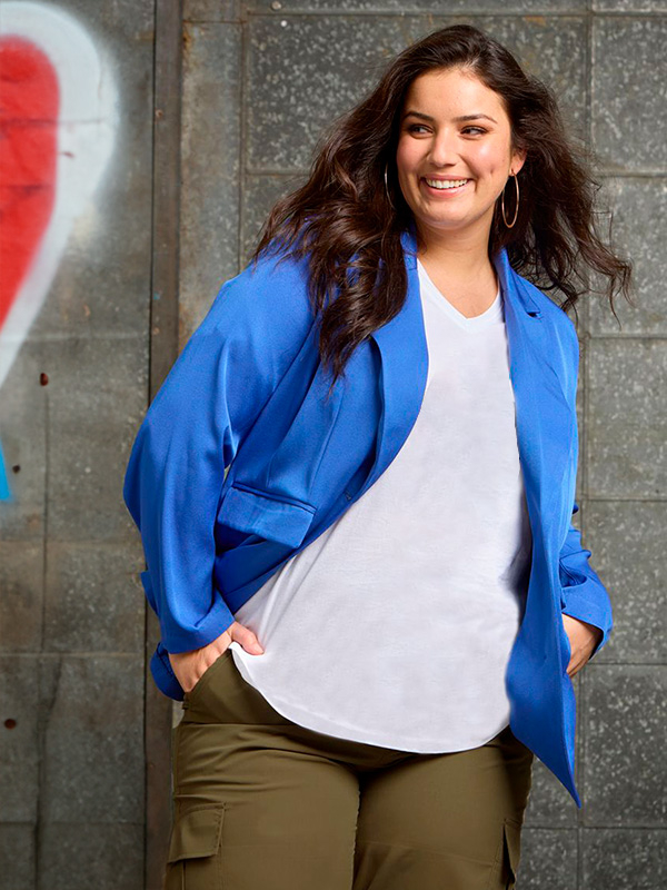 POCO  - Plus Size Jakke fra Zhenzi
