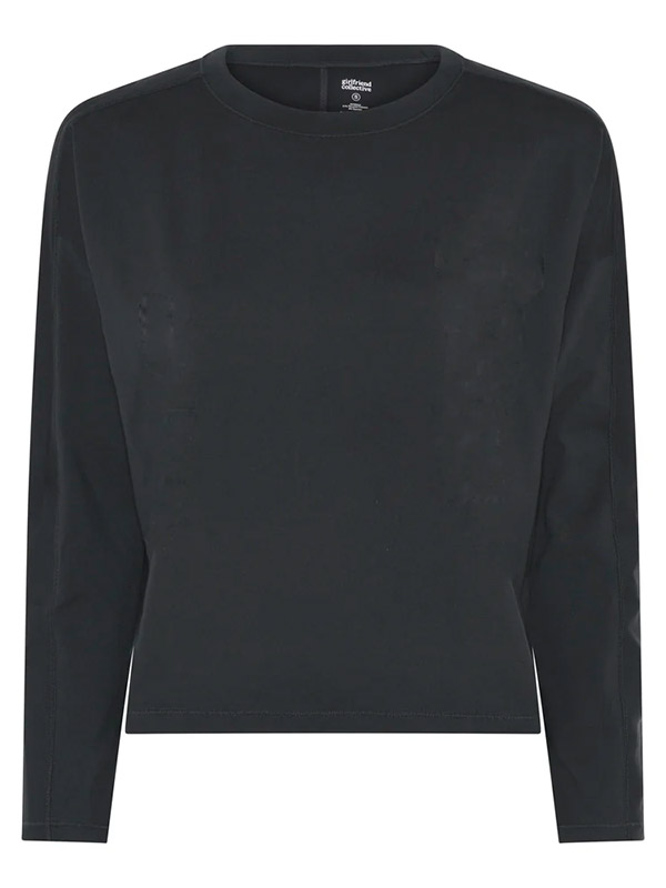 RESET LONG SLEEVE TEE - Plus Size Trenings sweatshirt fra Girlfriend Collective
