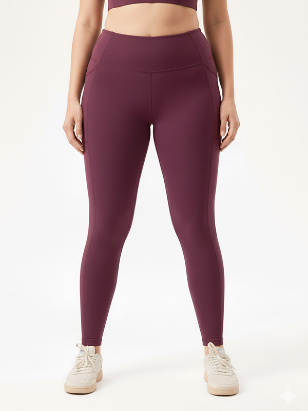 POCKET - Plus Size Trenings tights fra Girlfriend Collective