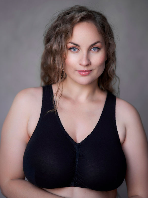 UNIQUE BOMULD - Plus Size BH uten bøyle fra Plaisir