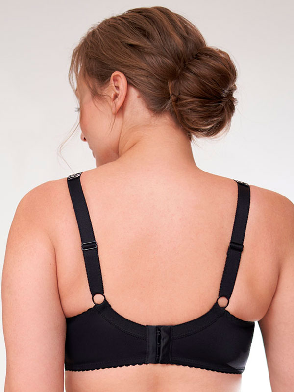 BEATE PLAIN - Plus Size BH med bøyle fra Plaisir