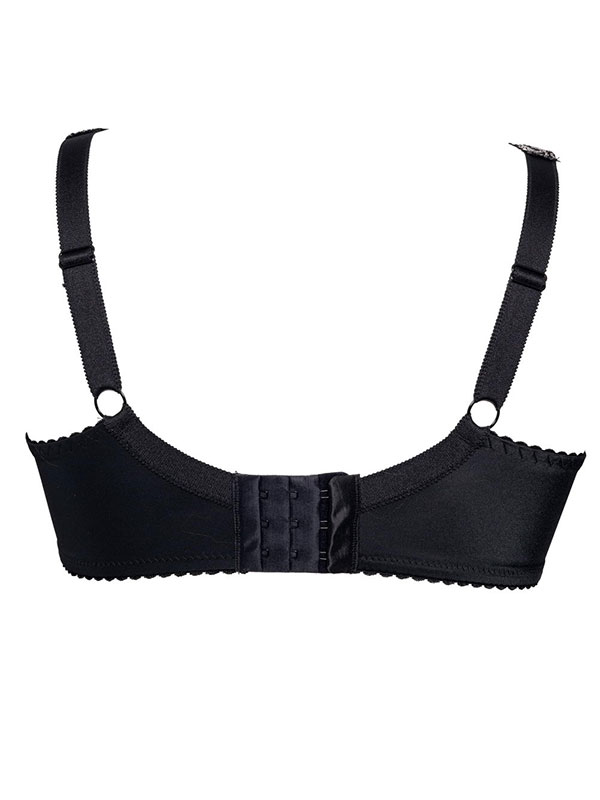 BEATE PLAIN - Plus Size BH med bøyle fra Plaisir