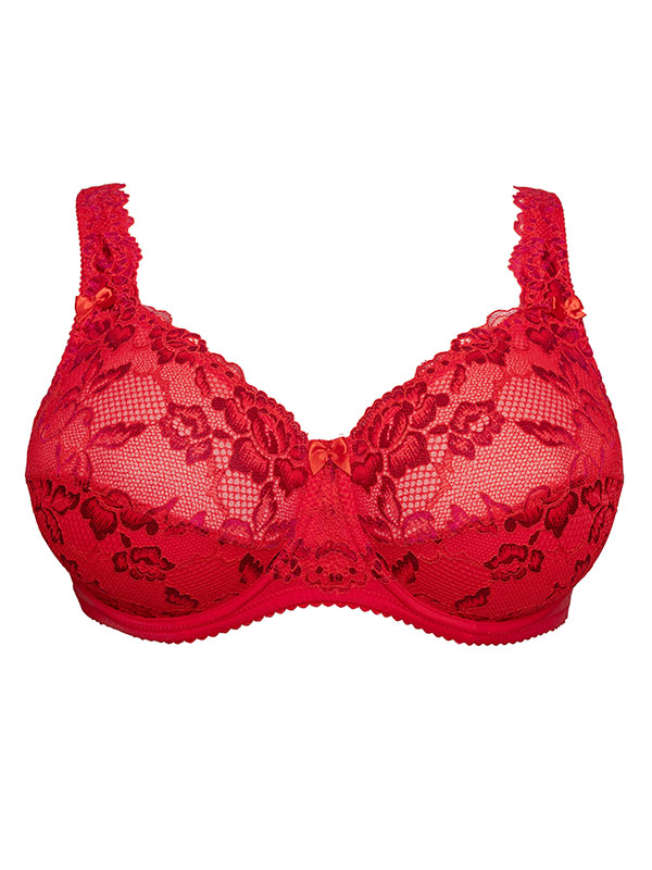 BEATE LUXURY FULL LACE - Plus Size BH med bøyle fra Plaisir