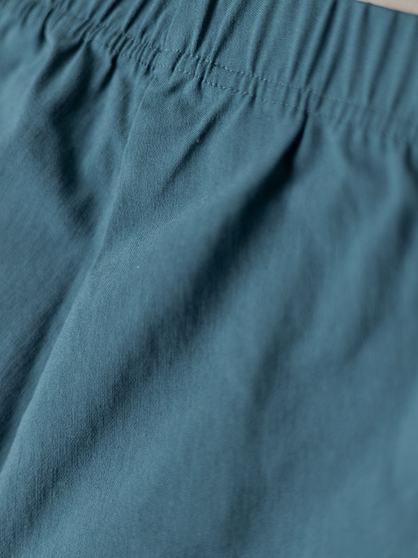 CLARA - Petroleumsblå leggings i kraftig kvalitet fra Gozzip