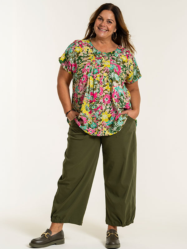 CLARA - Plus Size Bukser fra Gozzip