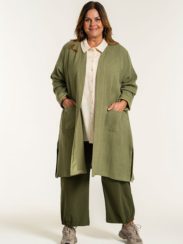 CLARA - Plus Size Bukser fra Gozzip