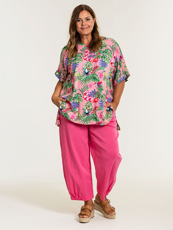 CLARA - Plus Size Bukser fra Gozzip