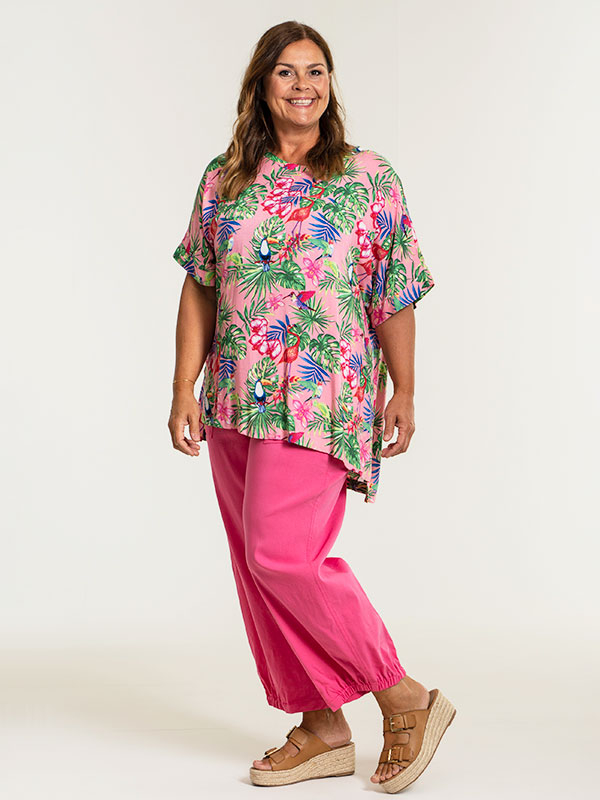 CLARA - Plus Size Bukser fra Gozzip