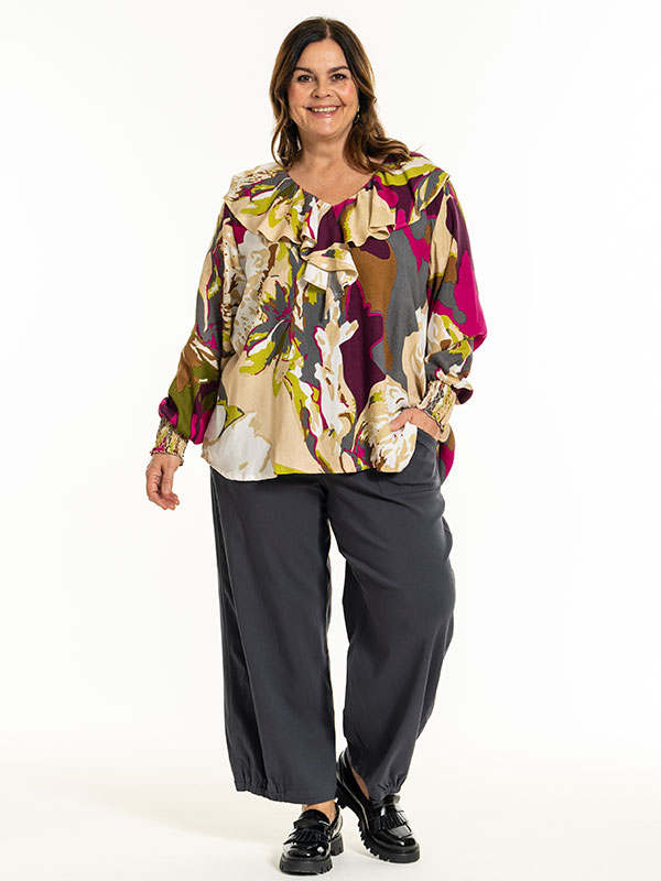 CLARA - Plus Size Bukser fra Gozzip