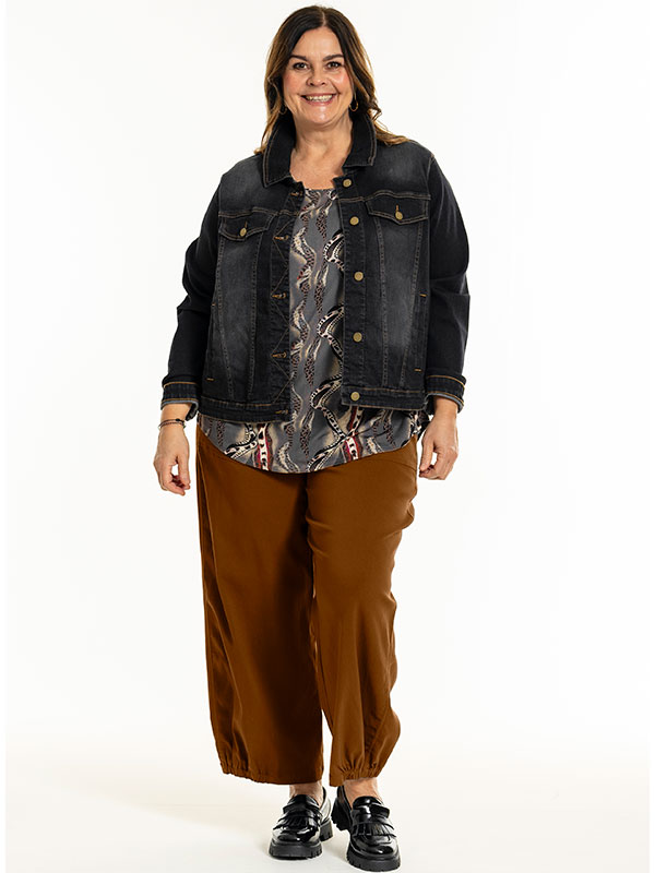 CLARA - Plus Size Bukser fra Gozzip