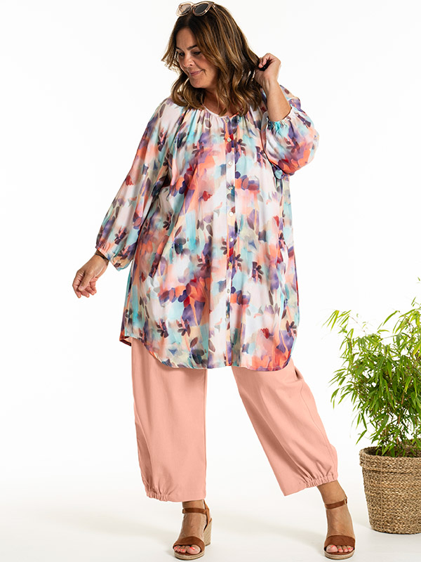 CLARA - Plus Size Bukser fra Gozzip