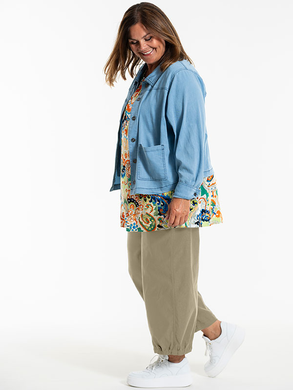 CLARA - Plus Size Bukser fra Gozzip