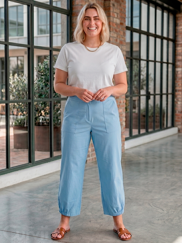 GCLARA - Plus Size Bukser fra Gozzip