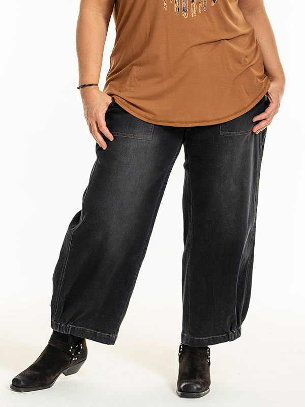 CLARA - Plus Size Jeans fra Gozzip