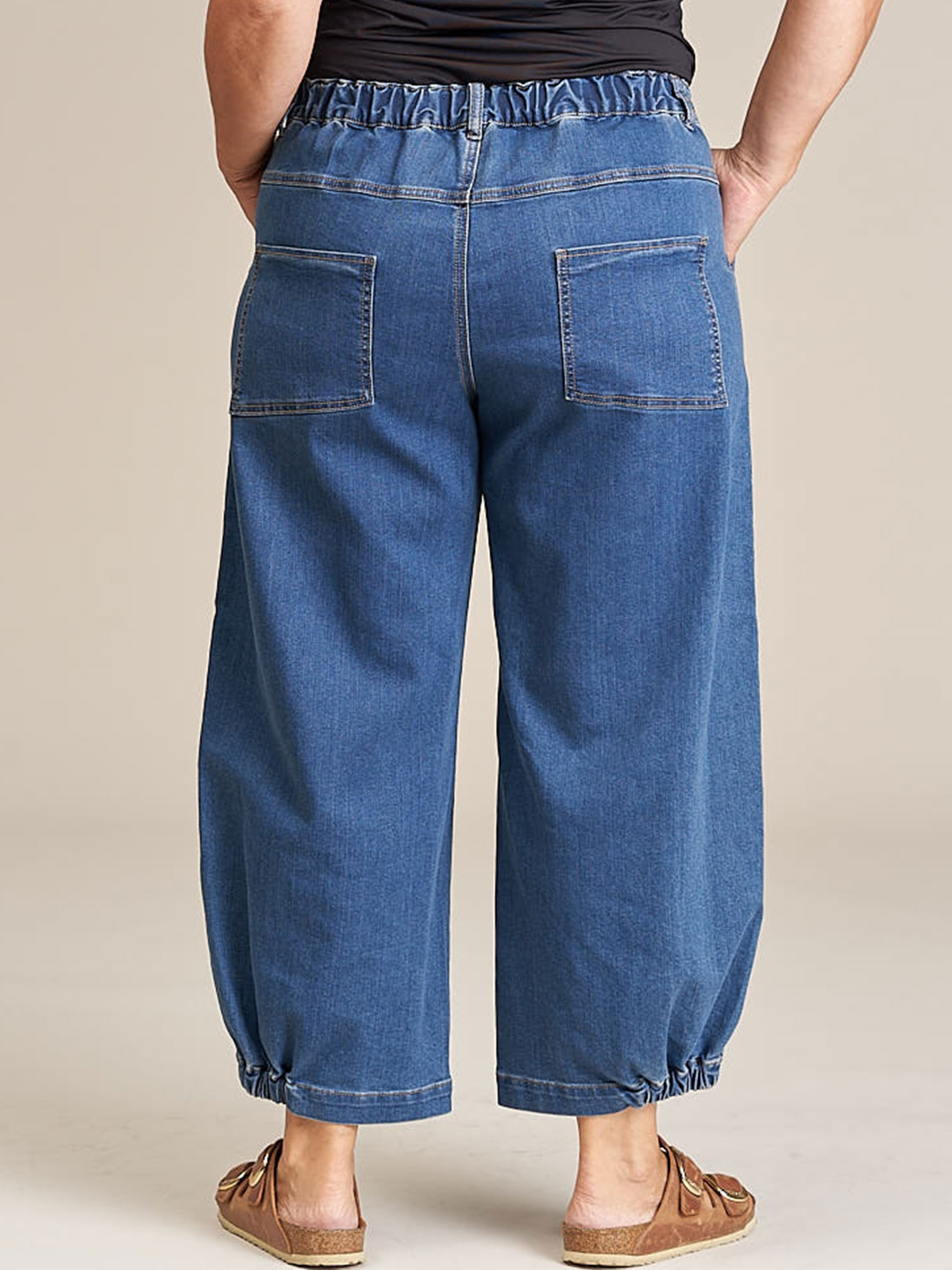 Culotte Bukser I Denim fra Gozzip