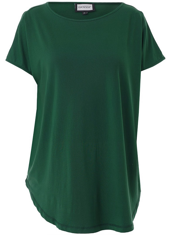 GGITTE - Plus Size T-shirt fra Gozzip