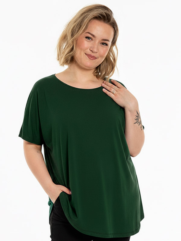 GGITTE - Plus Size T-shirt fra Gozzip