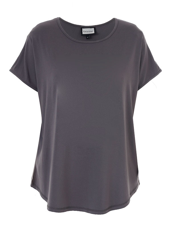 GITTE - Plus Size T-shirt fra Gozzip