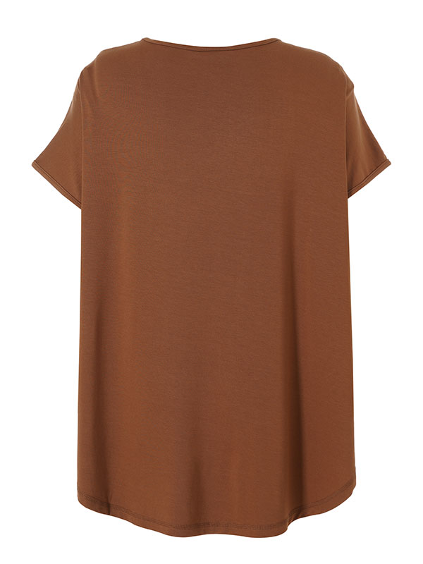 GITTE - Plus Size T-shirt fra Gozzip