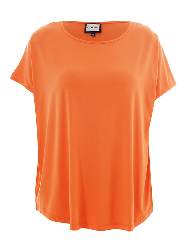 GITTE - Plus Size T-shirt fra Gozzip