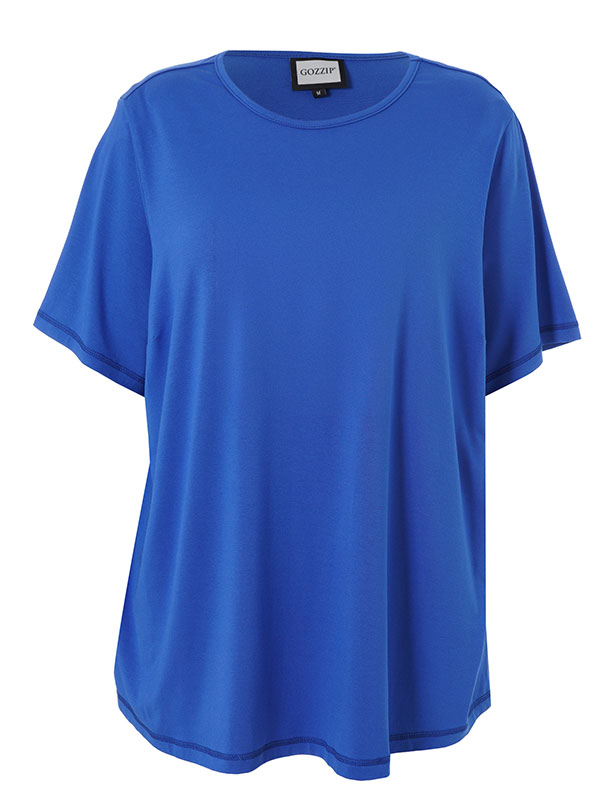 GITTE - Plus Size T-shirt fra Gozzip