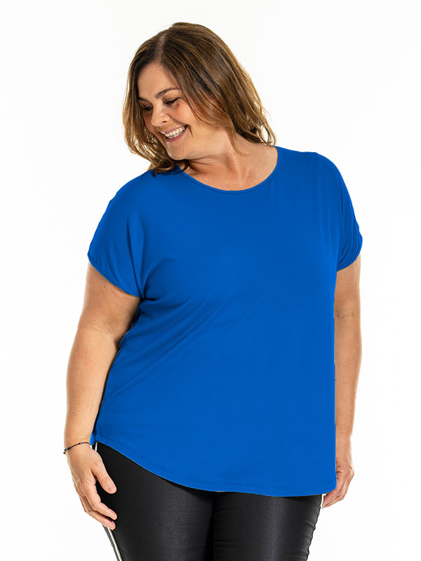 GITTE - Plus Size T-shirt fra Gozzip