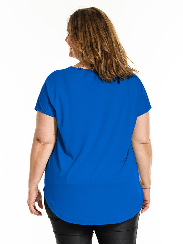 GITTE - Plus Size T-shirt fra Gozzip
