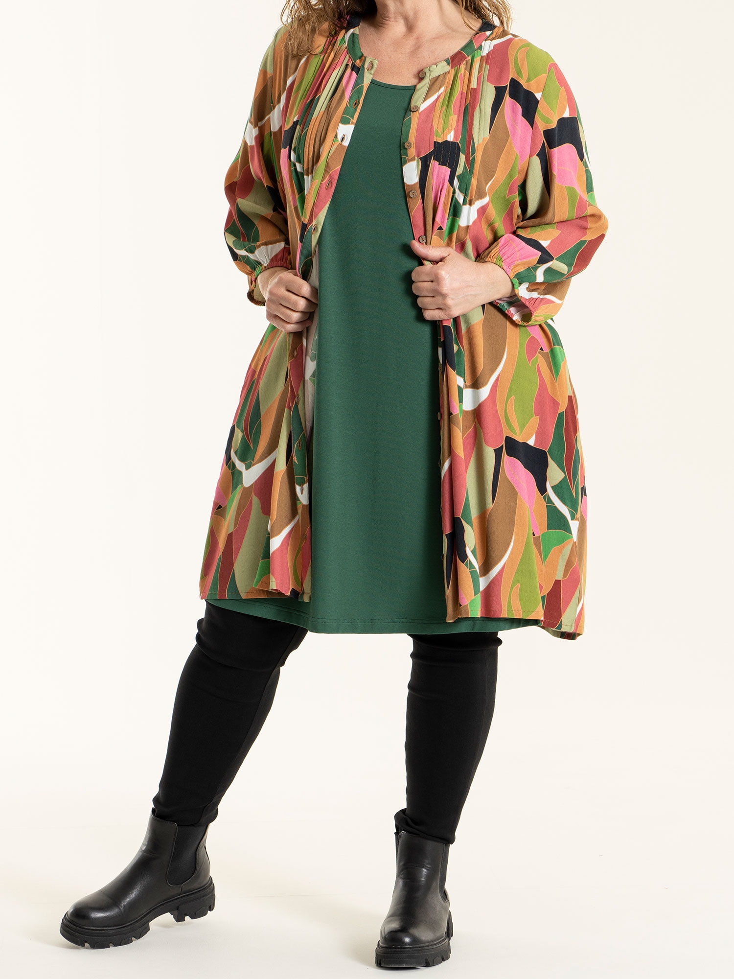 GITTE  - Plus Size Topp fra Gozzip