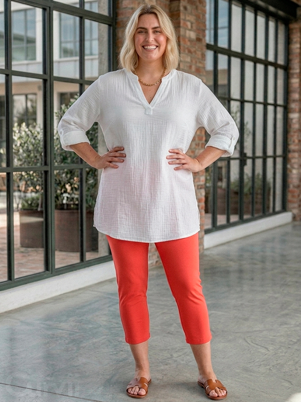 CLARA - Plus Size Leggings fra Gozzip