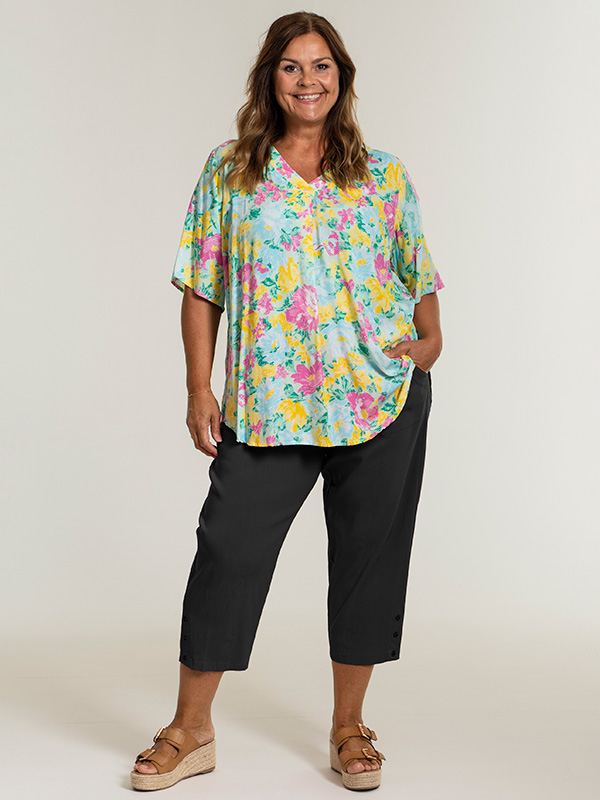 CLARA  - Plus Size Bukser fra Gozzip