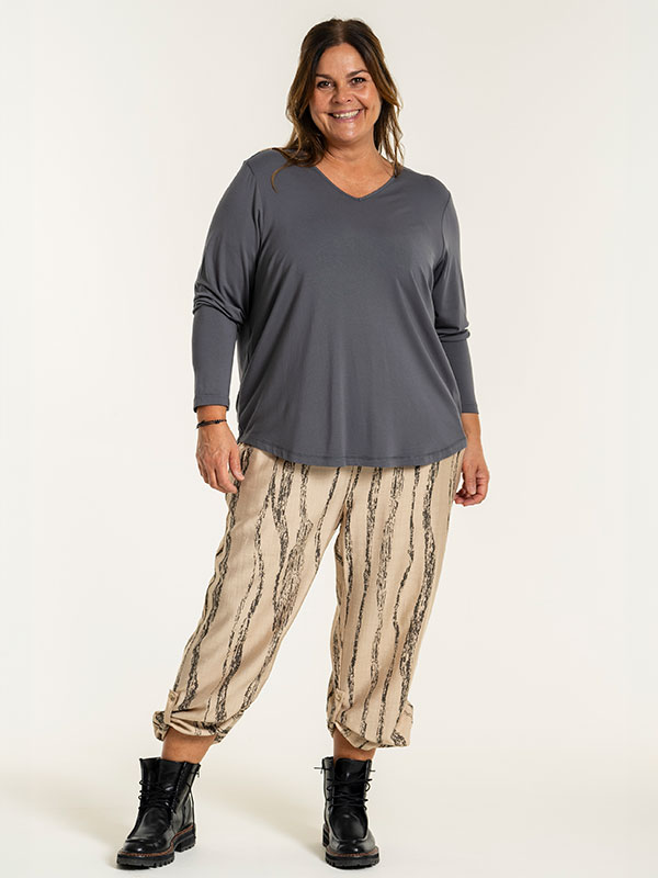 GITTE - Plus Size Bluse fra Gozzip