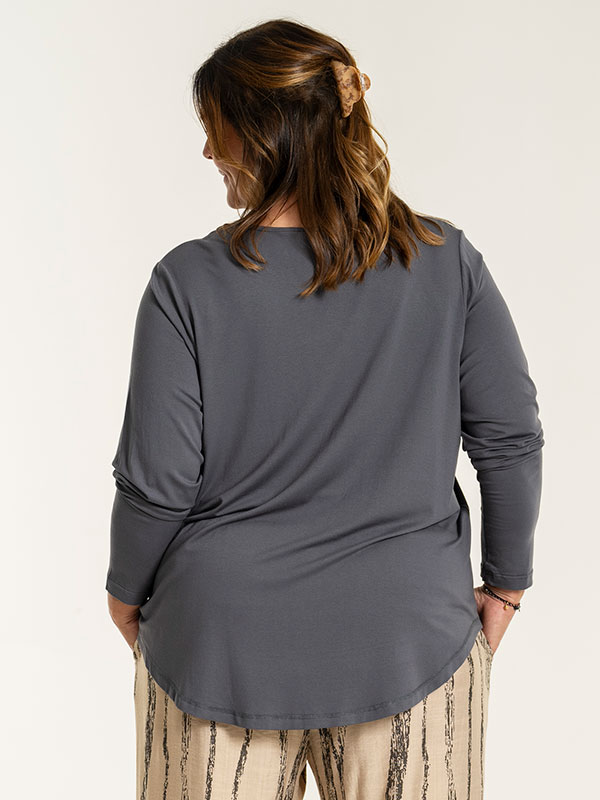 GITTE - Plus Size Bluse fra Gozzip