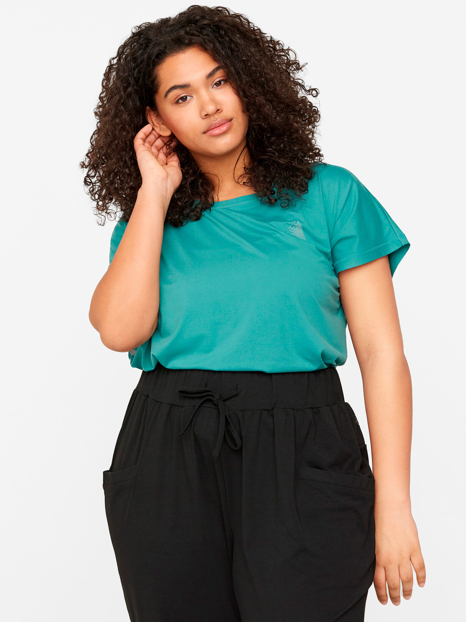 Trenings sweatshirt fra Zizzi