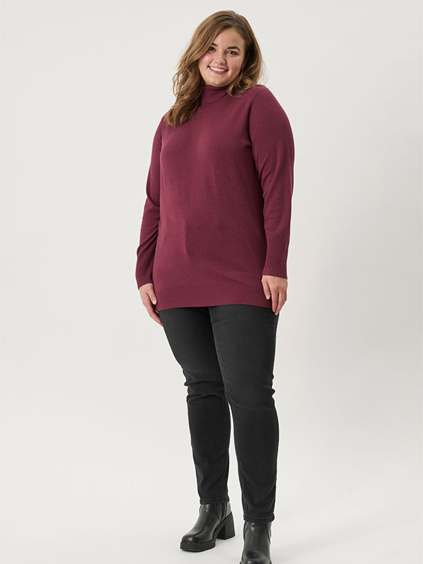 ADAZELEA - Plus Size Genser fra Adia